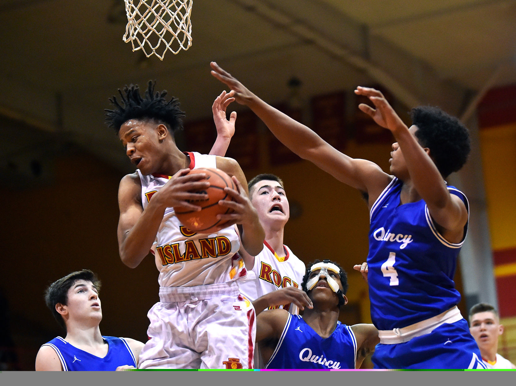Prep Basketball: Rock Island vs. Quincy